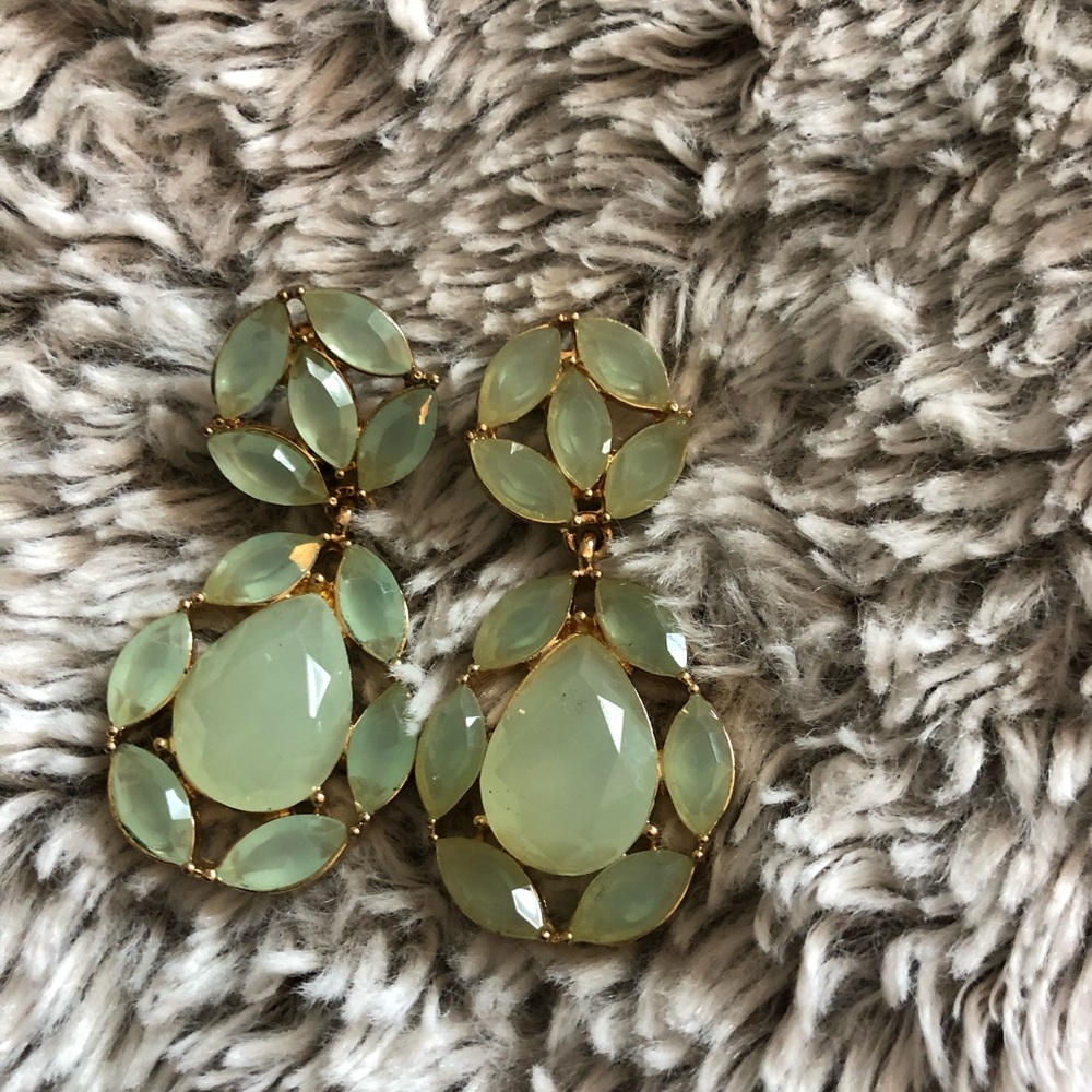 ZARA MINT GREEN EARRINGS